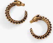 Alex and Ani HOUSE OF THE DRAGON Syrax Front to Back Hoop Earrings