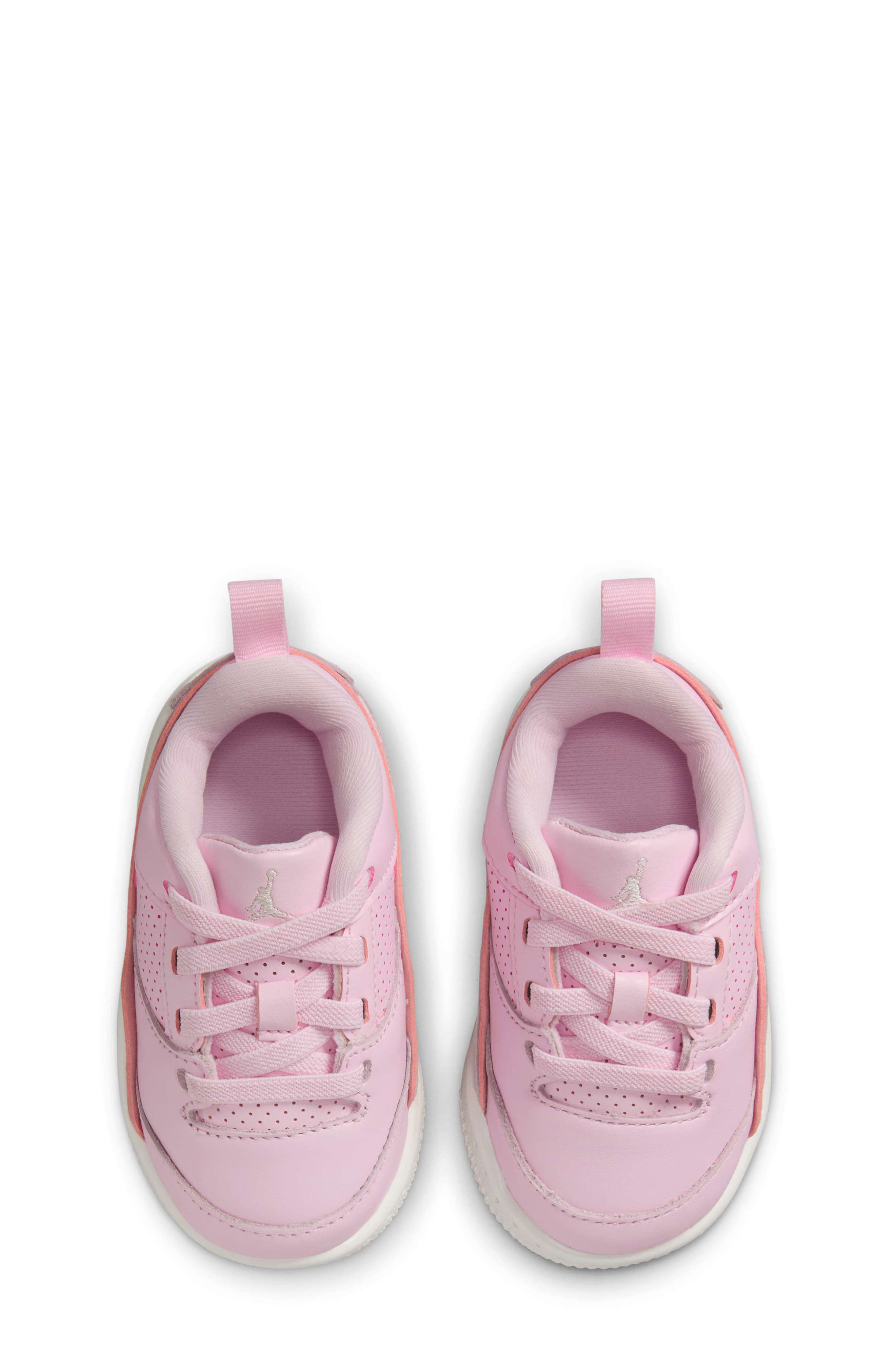 Flight Sneaker, Alternate, color, 600 PINK FOAM/MUSLIN/SAIL
