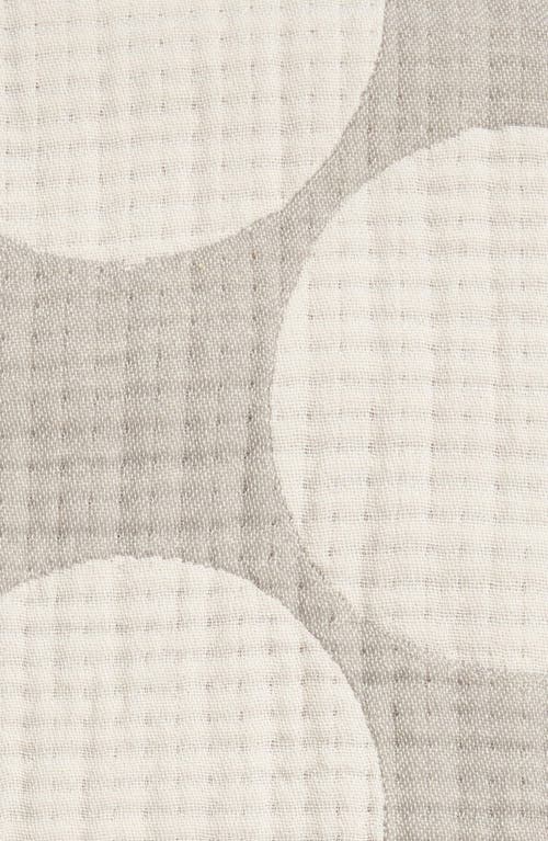 Nordstrom Textured Cotton Throw Blanket In Grey Griffin