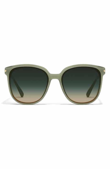 QUAY Rent Free 55mm Round Sunglasses