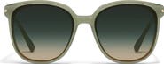 QUAY Rent Free 55mm Round Sunglasses