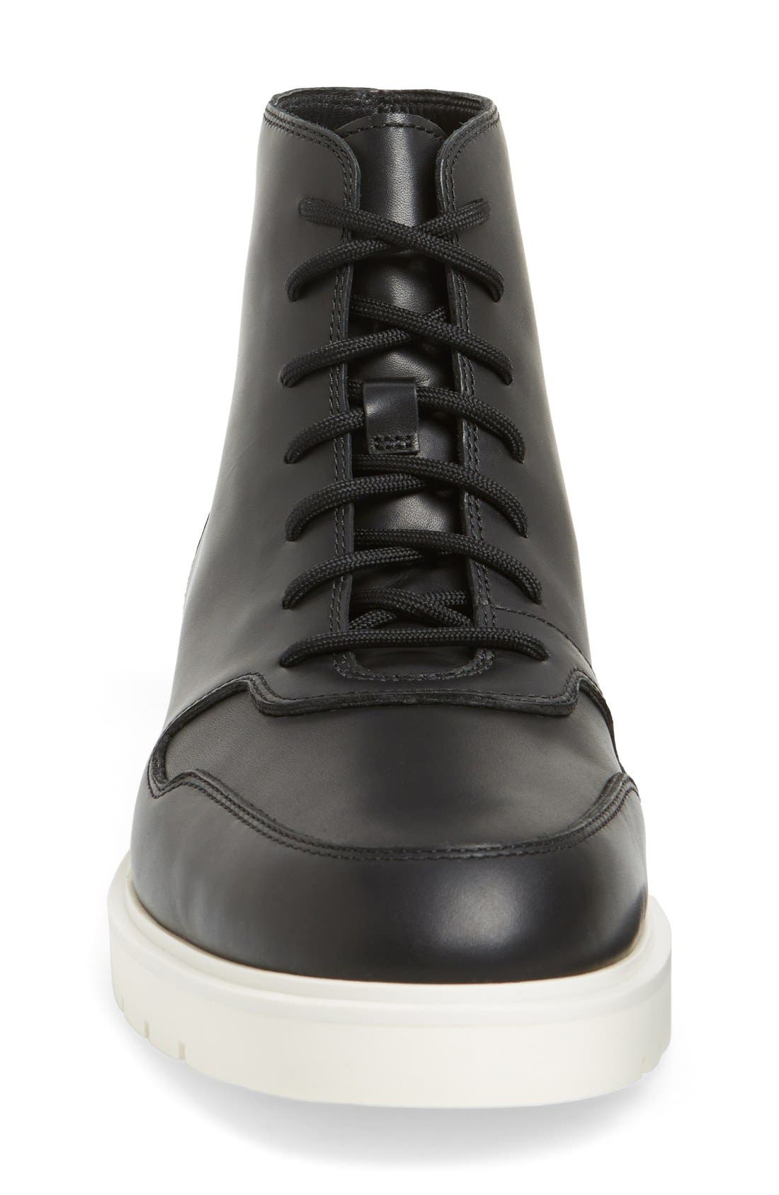 Alexander Wang 'Kaleb' Leather Lace Up Boot, Alternate, color, 