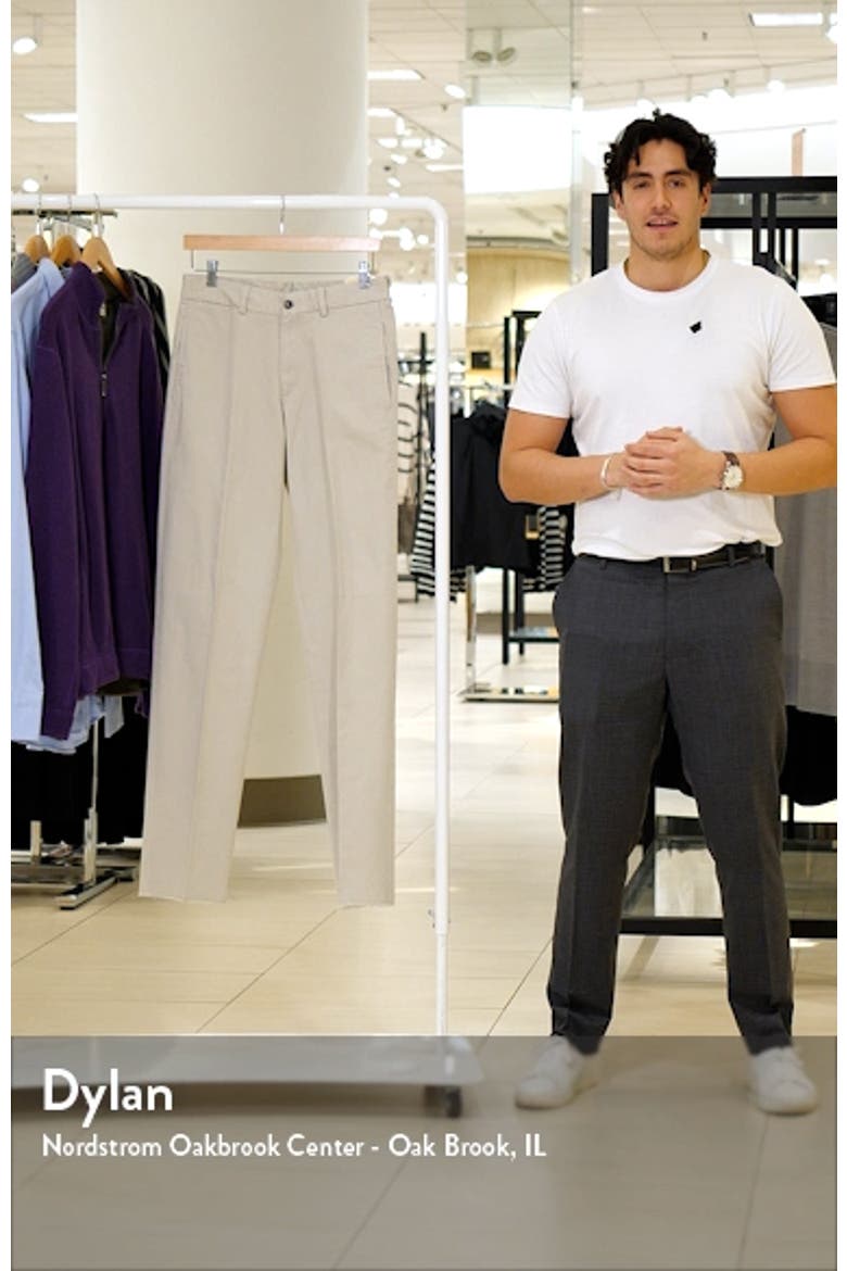 Charleston Khakis Flat Front Chino Pants video