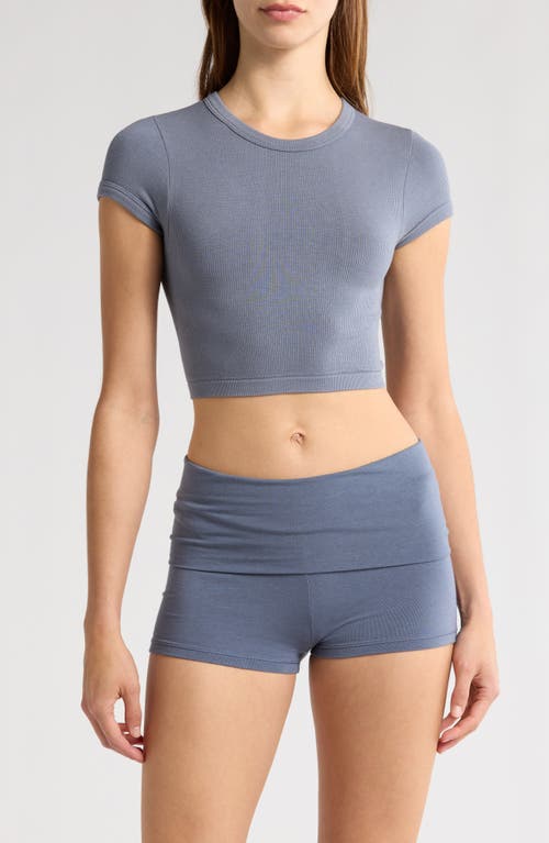 Florence By Mills Rib Baby T-shirt In Grisaille
