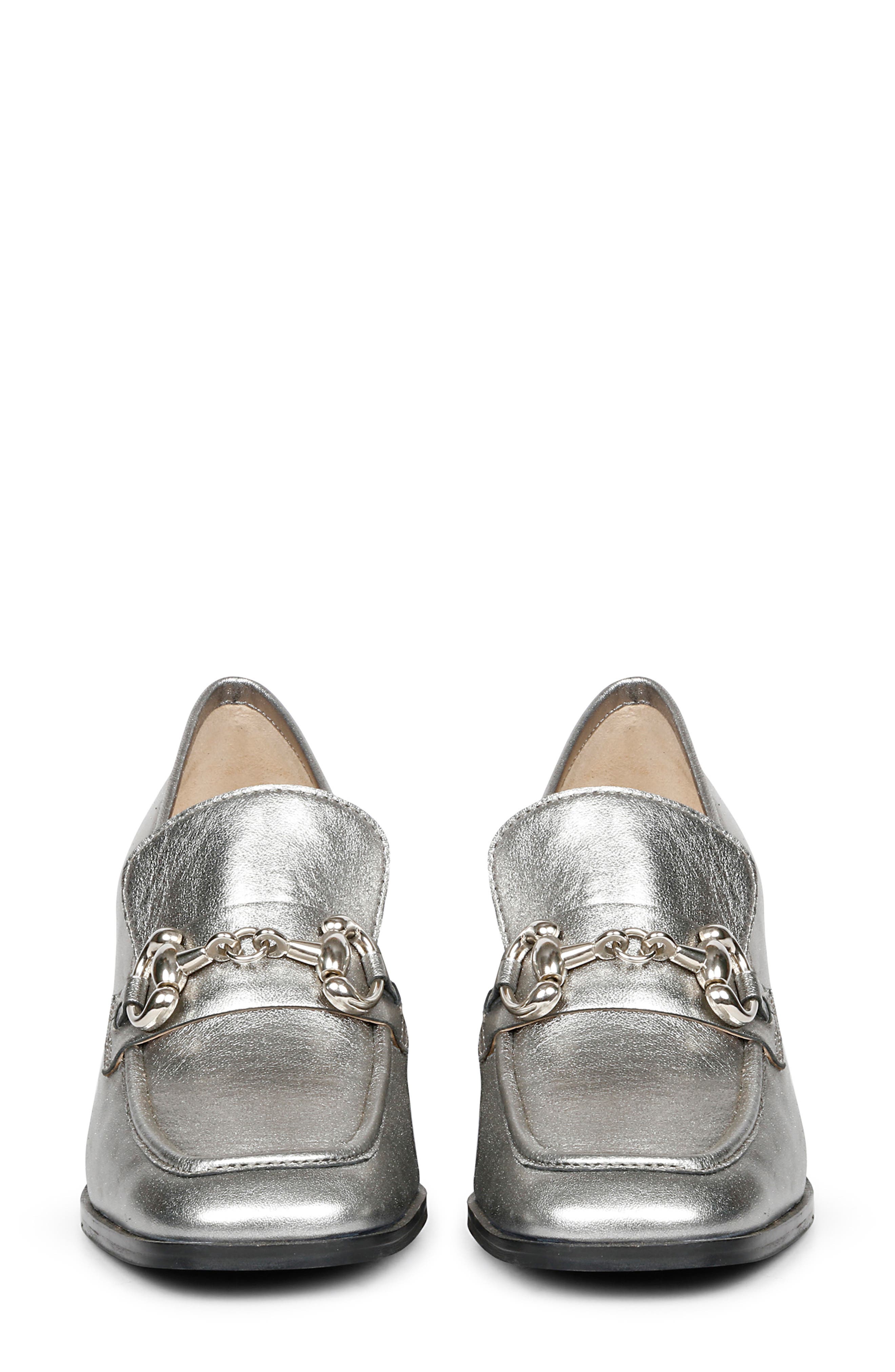 SAINT G Vera Bit Loafer Pump, Alternate, color, Gunmetal