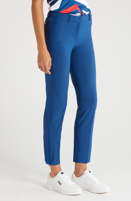 J. Lindeberg Pia Performance Crop Golf Pants In Estate Blue