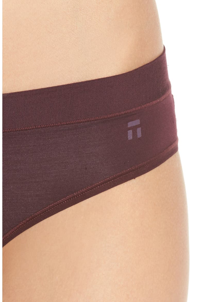 Second Skin Cheeky Bikini, Alternate, color, WINETASTING