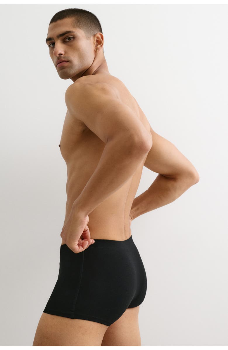 H&M 5-pack short cotton boxer shorts, Alternate, color, Black