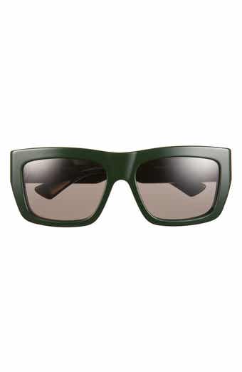 Bottega Veneta 57mm Square Sunglasses