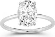 GLAZE JEWELRY Oval Cut Moissanite Ring