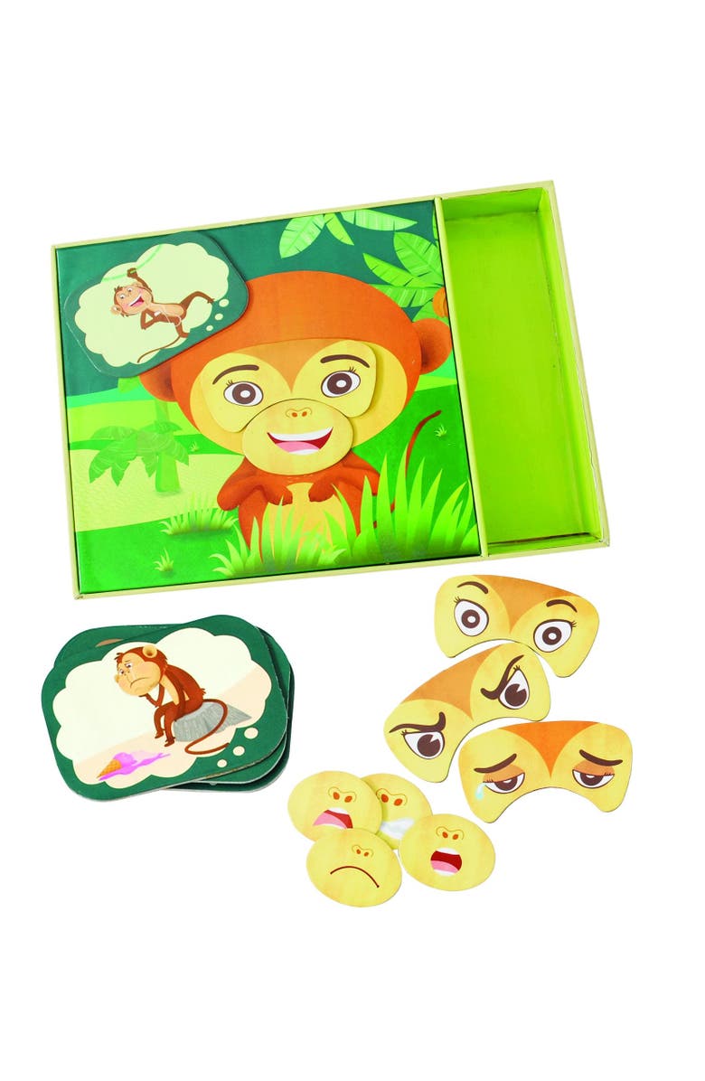 Chalk & Chuckles Monkey Expression, Alternate, color, NO COLOR