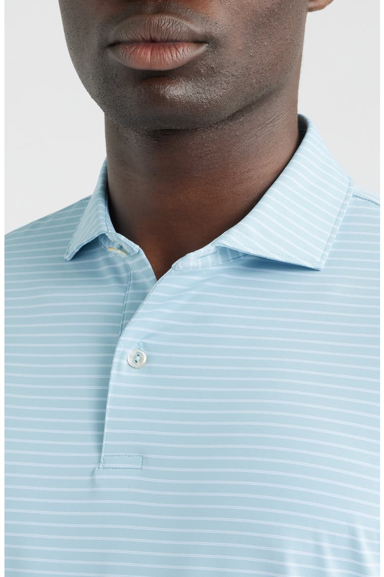 Crown Crafted Performance Jersey Polo, Alternate, color, SEAFLOWER