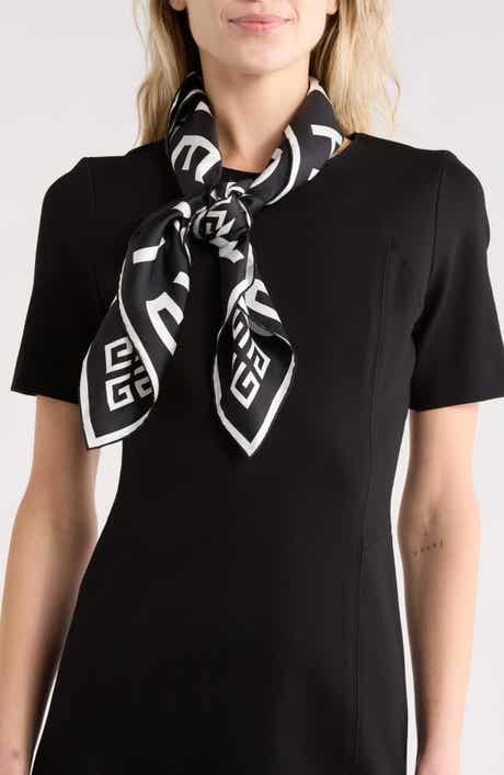 Givenchy 4G Logo Silk Square Scarf