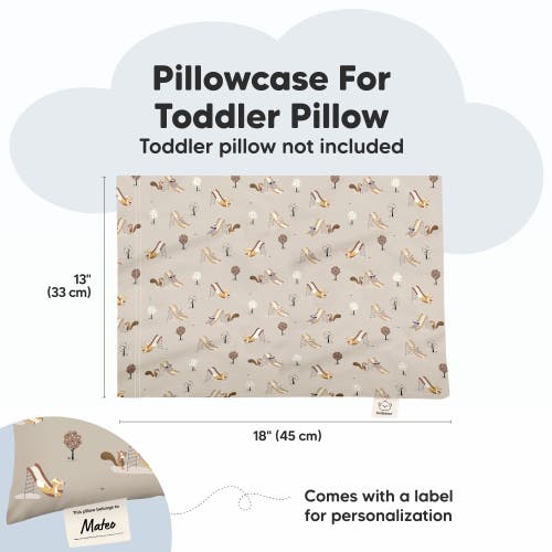 Keababies Printed Toddler Pillowcase 13x18" In Play Park