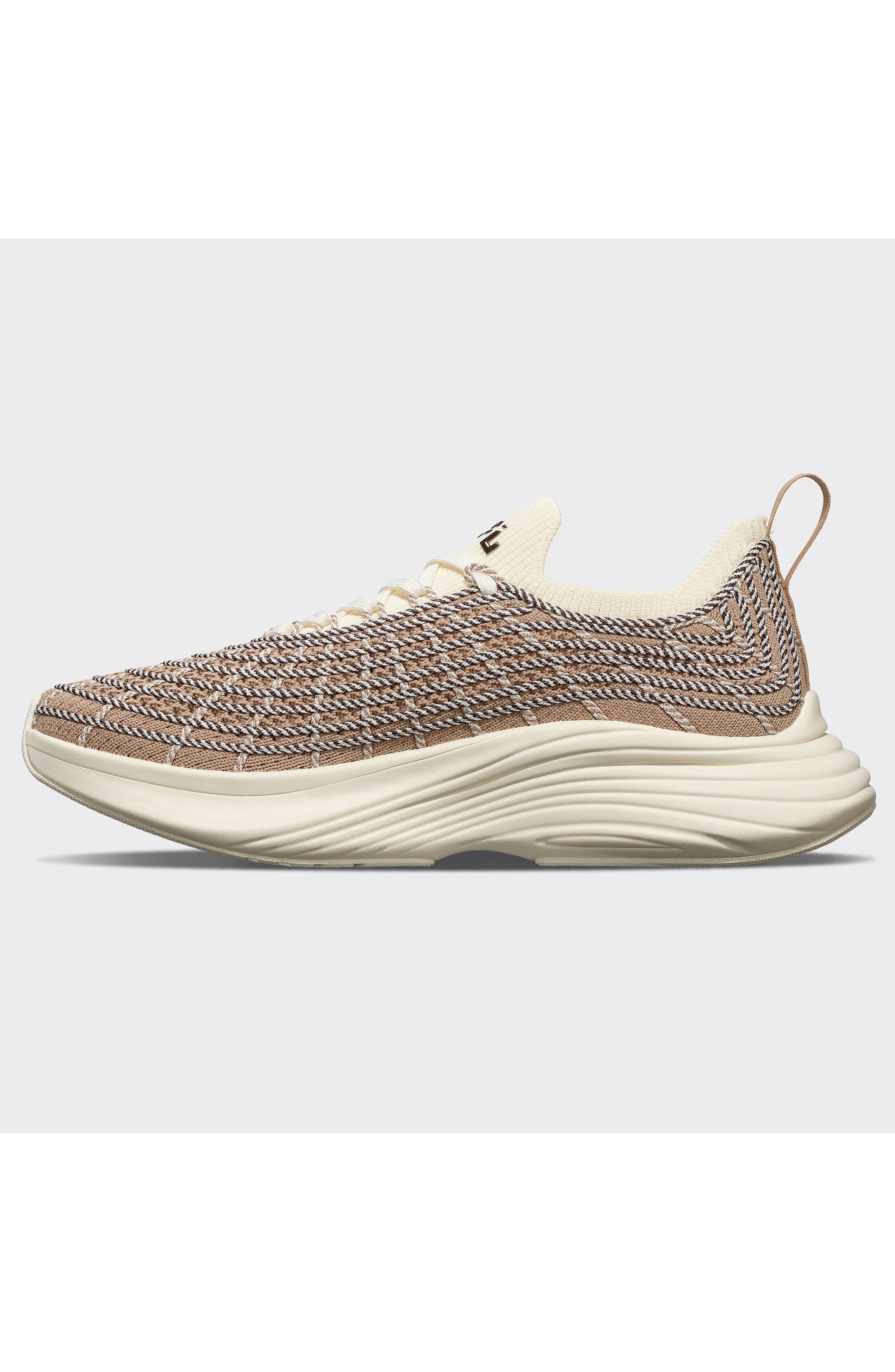 Women's TechLoom Zipline Sandstone Chocolate Pristine Sneaker, Alternate, color, Sandstone-Chocolate-Pristine