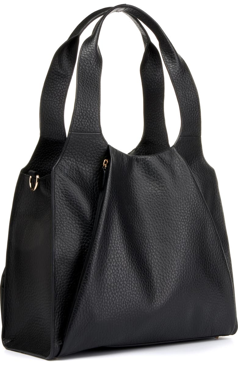 Storksak Kaia Leather Convertible Diaper Bag, Alternate, color,