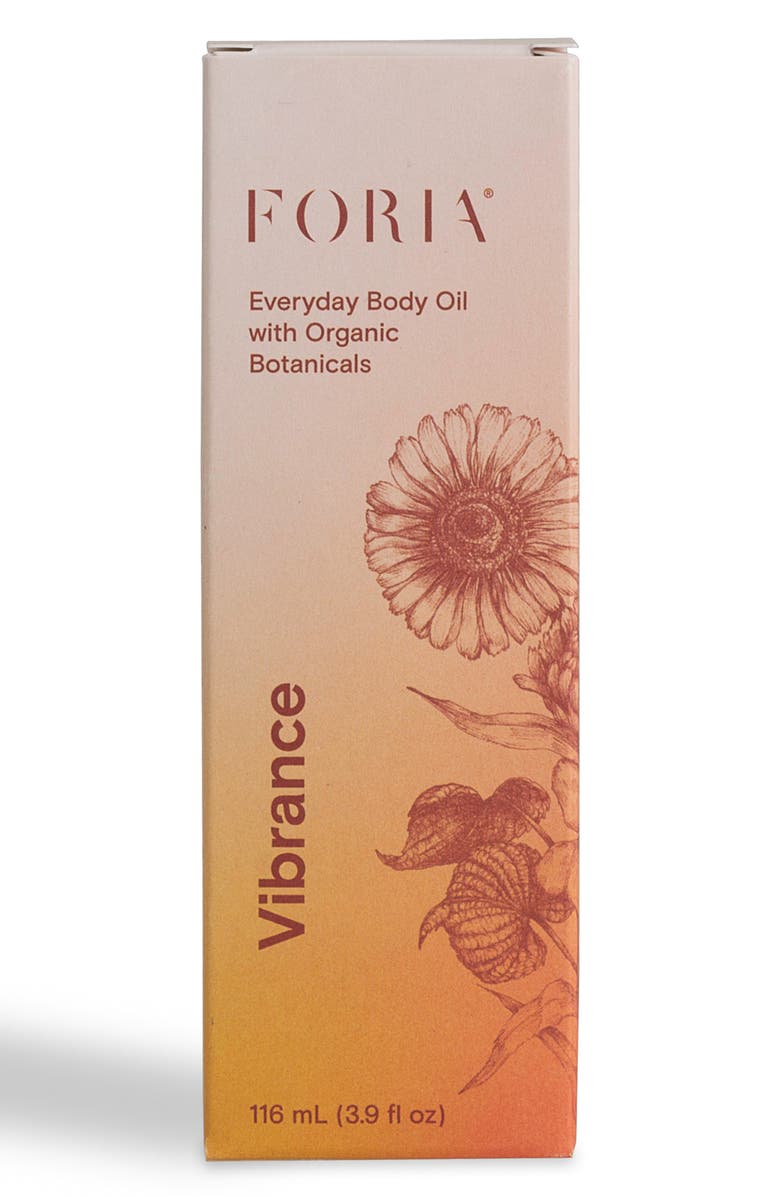 FORIA Everyday Body Oil with Organic Botanicals, Alternate, color, 
