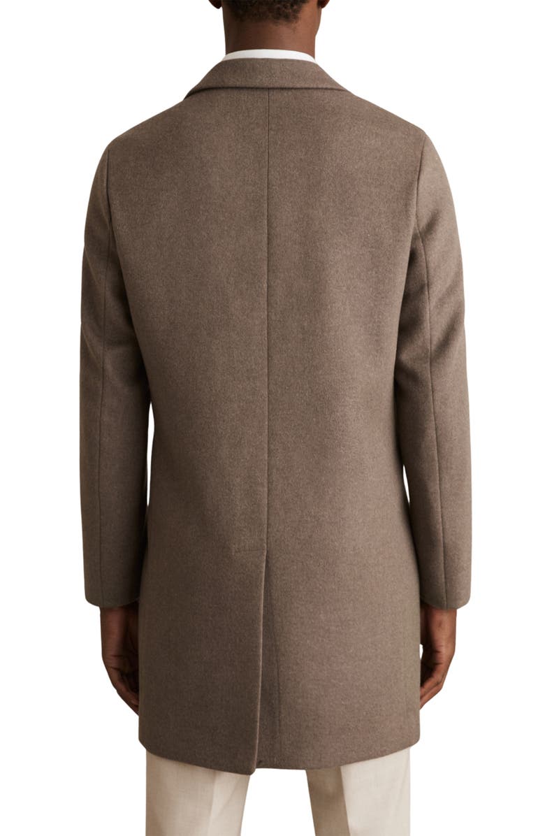 Reiss Clarke Overcoat, Alternate, color, Mouse Melange