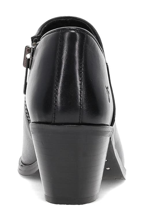 Frye Sara Western Bootie In Black