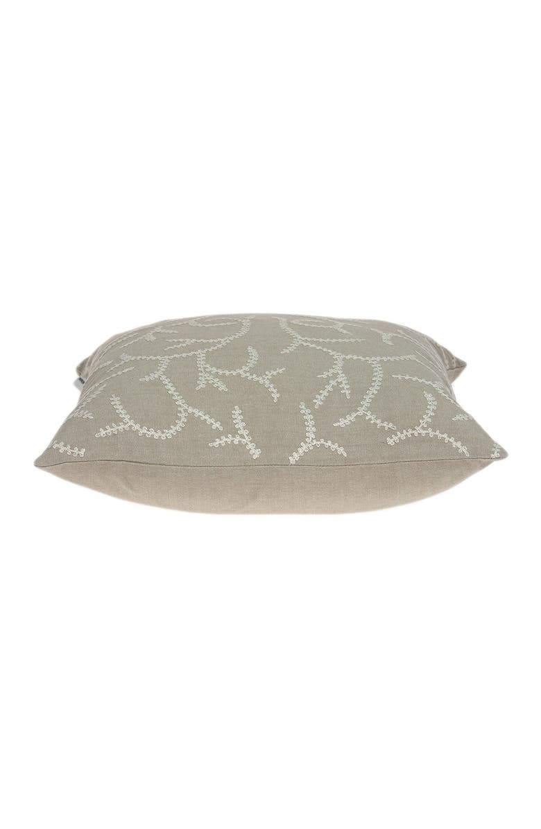 PARKLAND COLLECTION Nabia Transitional Pillow - 20" x 20" - Beige, Main, color, Beige