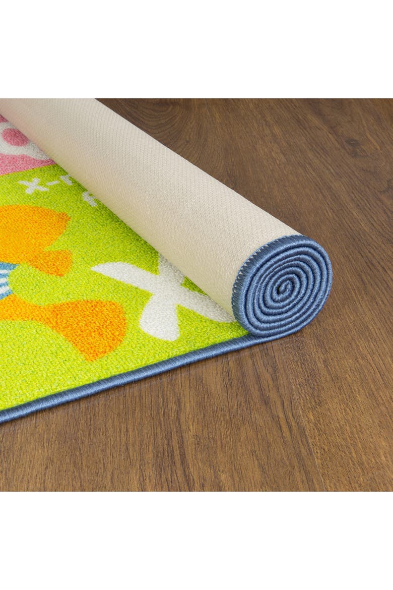 Educational Rug ABC Alphabet Animal, 3x5' Playmat, Alternate, color, Multicolored