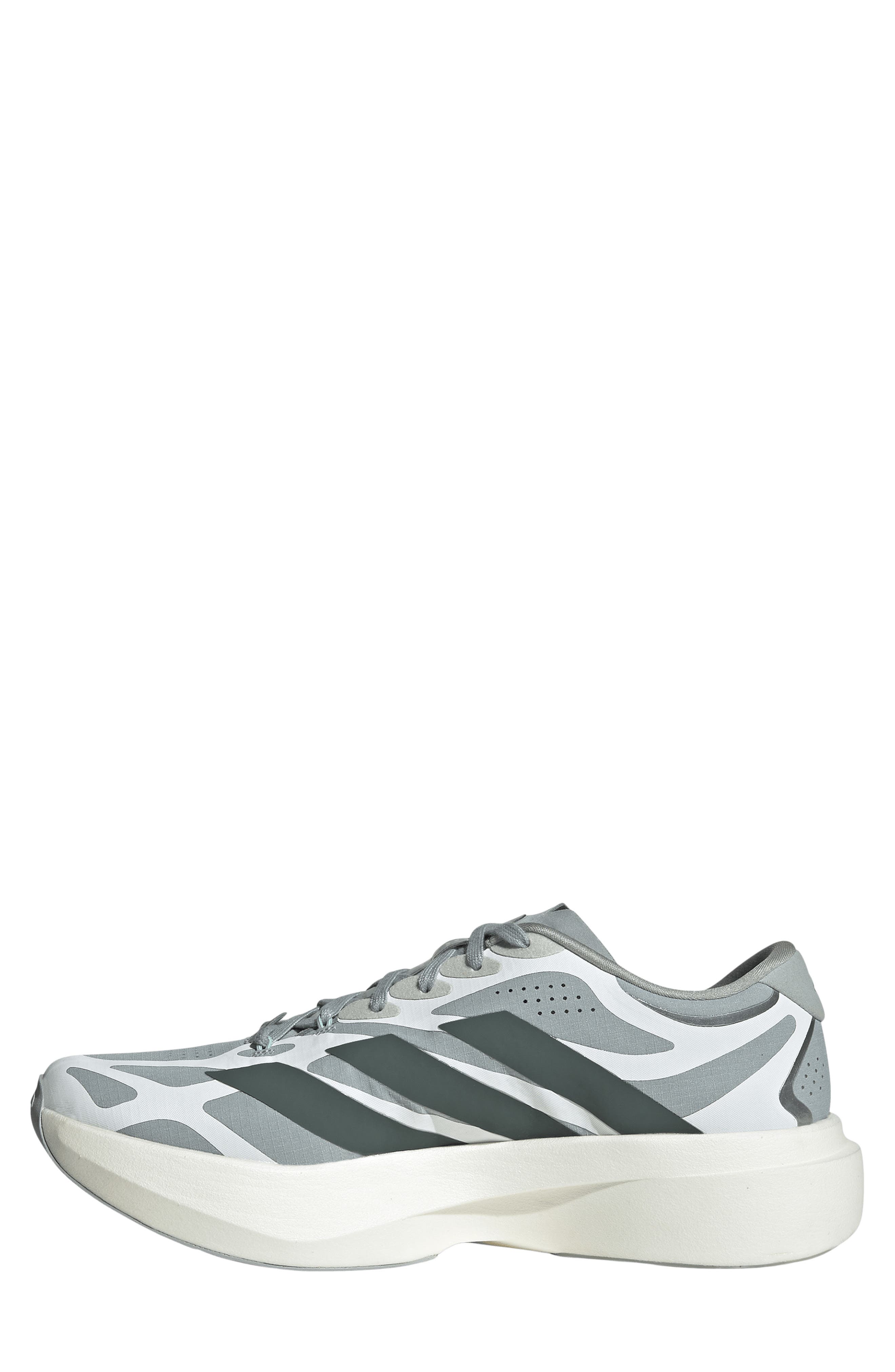 Adizero Evo SL Running Shoe, Alternate, color, WONDER SAGE/ LEGEND IVY/ WHITE