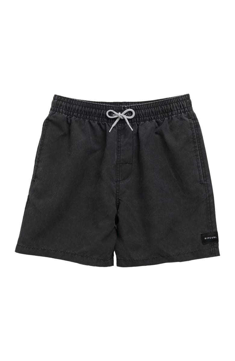 Rip Curl Bondie Volley Shorts, Main, color, Black