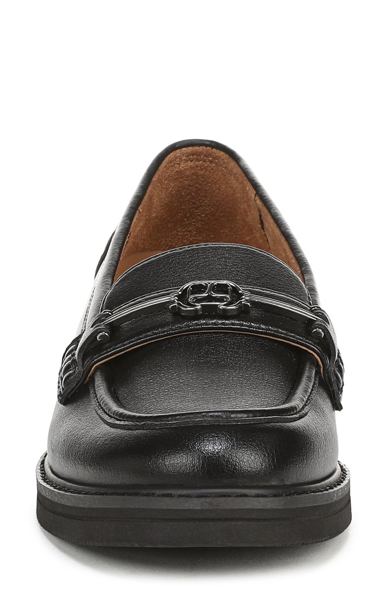 Pryce Loafer, Alternate, color, BLACK FAUX LEATHER
