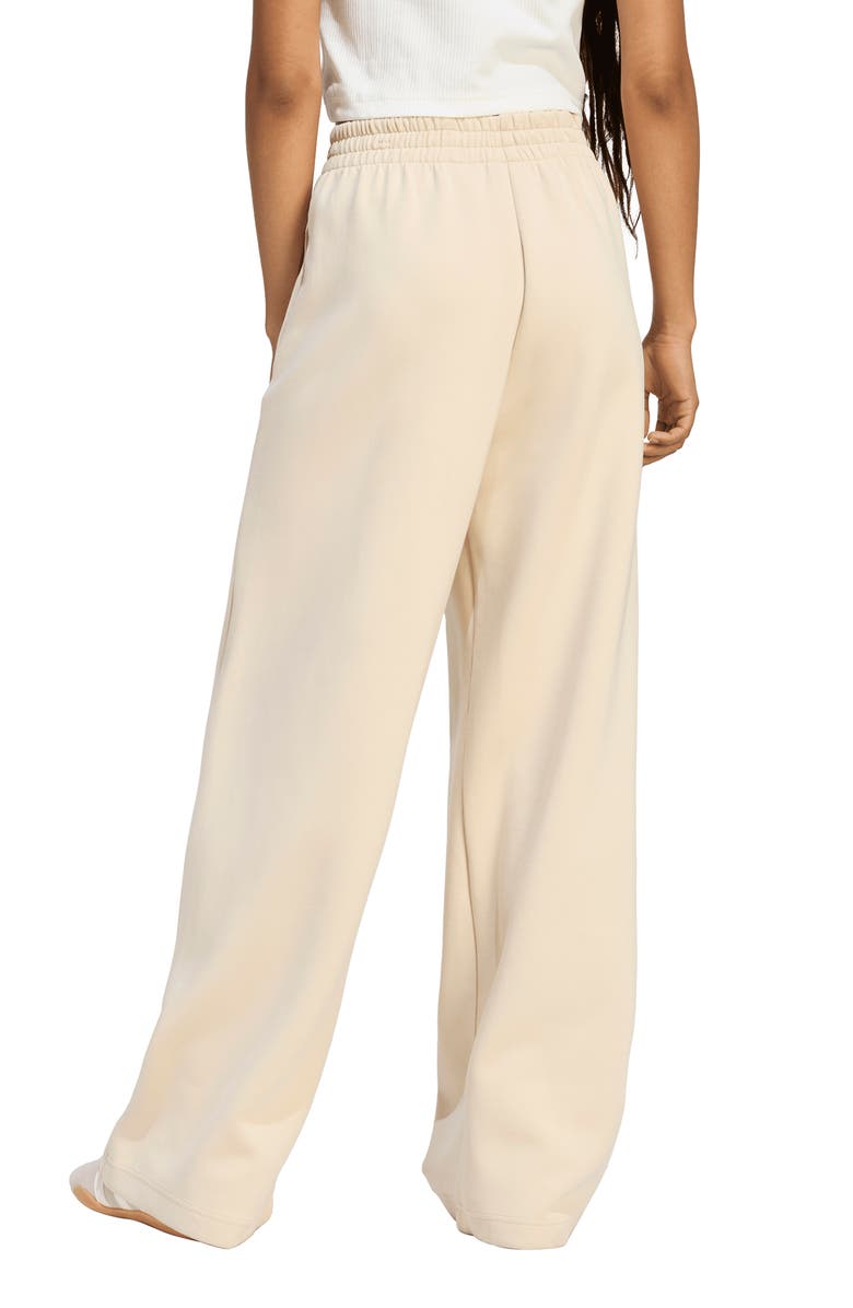 adidas Originals Wide Leg Pants, Alternate, color, Crystal Linen