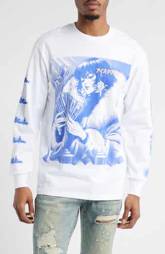 ICECREAM Count Em Long Sleeve Cotton Graphic T-Shirt