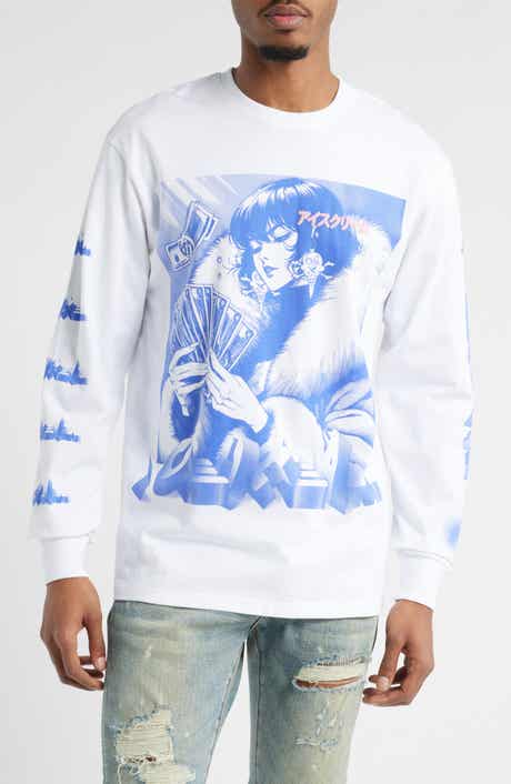 ICECREAM Count Em Long Sleeve Cotton Graphic T-Shirt