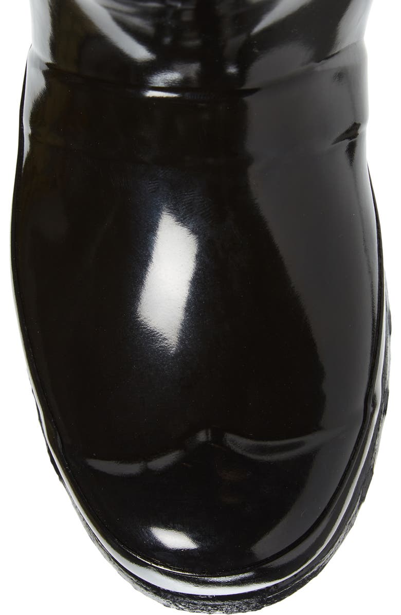 Hunter Kids' Original Gloss Waterproof Rain Boot, Alternate, color,