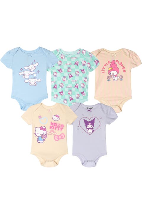 5-Pack One Piece Bodysuits