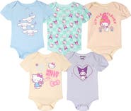 Hello Kitty 5-Pack One Piece Bodysuits