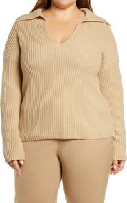 Vince Collared Wool & Cashmere Sweater