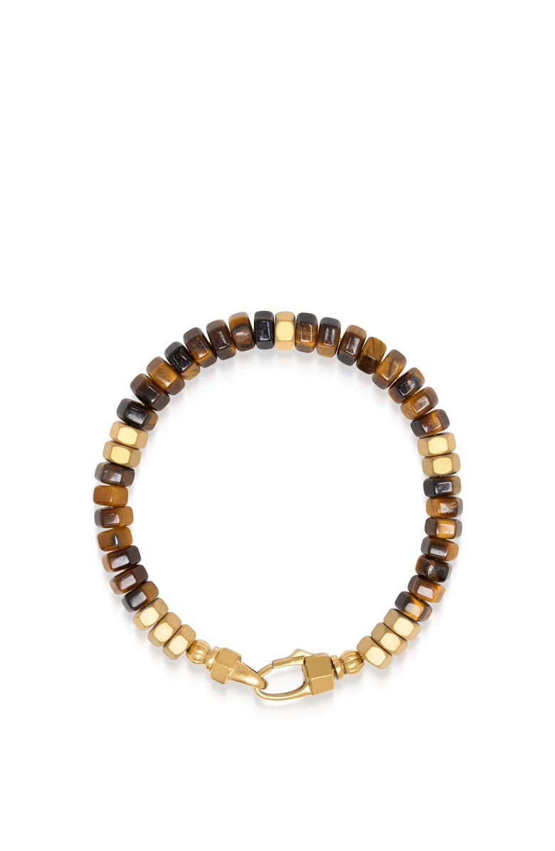 Nialaya Hexagon Beaded Bracelet, Alternate, color,