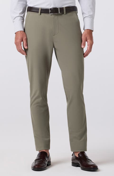 Upton Regular Rise Straight Leg Performance Chino Jeans