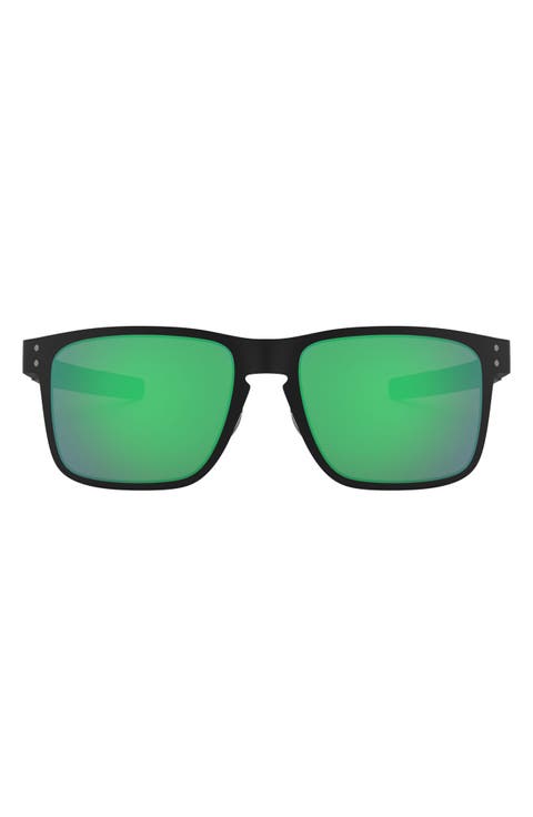 55mm Tinted Square Sunglasses