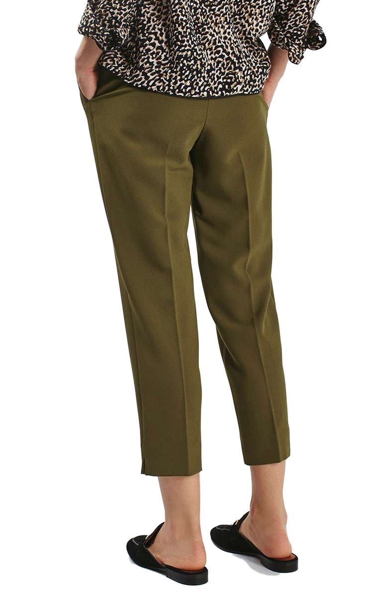 Topshop Slider Utility Peg Trousers, Alternate, color, 