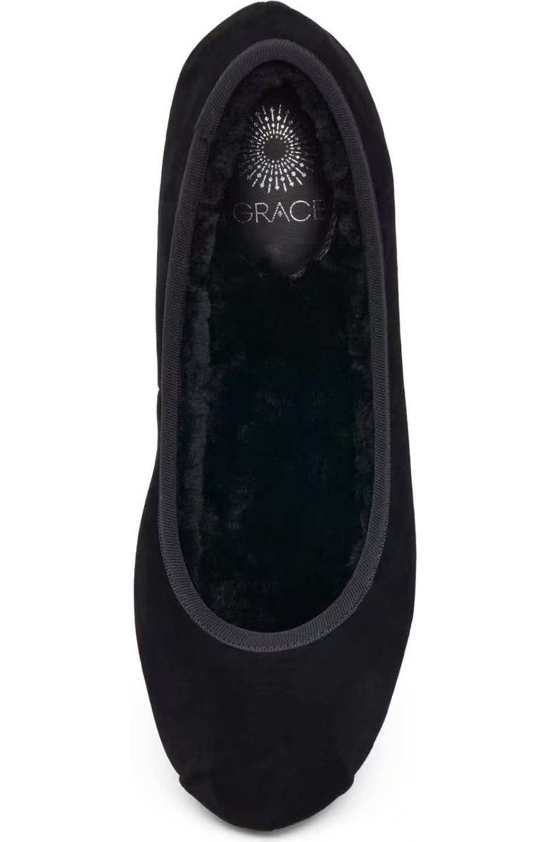 Grace Footwear Reimsf Ballerina, Alternate, color, Black