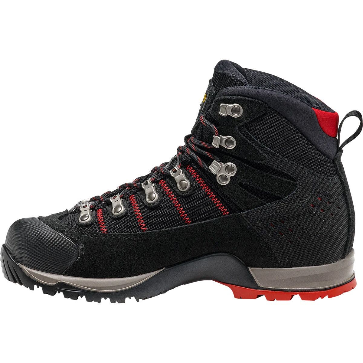 Asolo Fugitive Gtx Wide Hiking Boot - Men's, Alternate, color, Black/Red