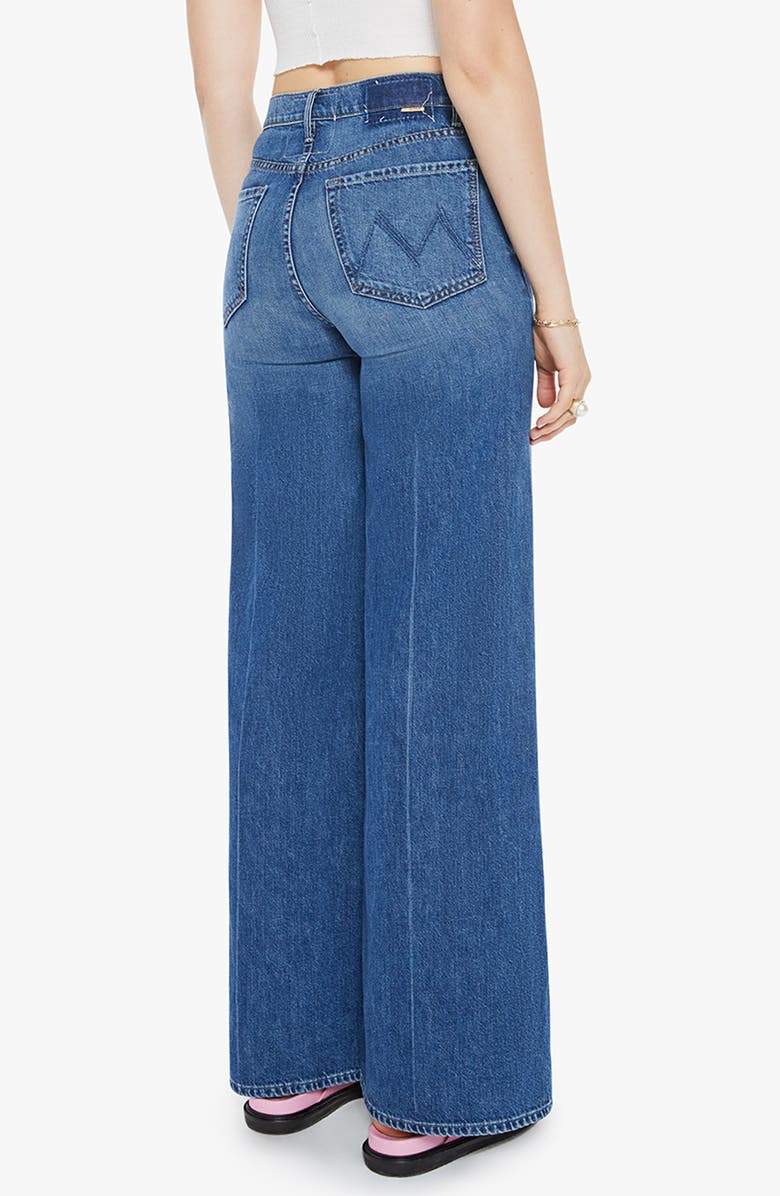 MOTHER The Undercover Sneak Wide Leg Jeans, Alternate, color,
