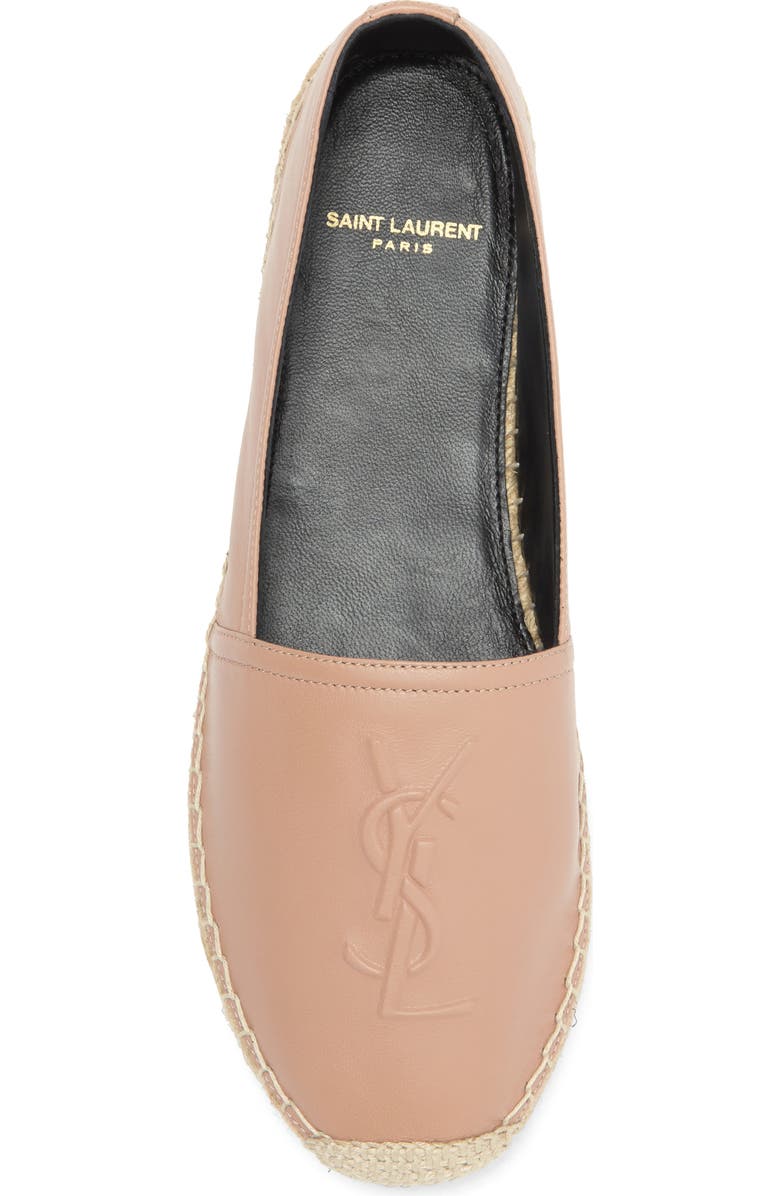 Saint Laurent YSL Logo Espadrille, Alternate, color,
