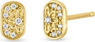 Bony Levy Getty 18k Gold Diamond Stud Earrings