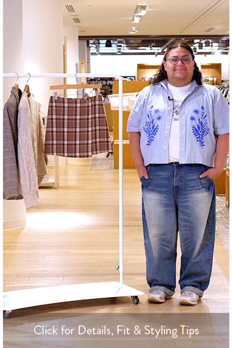 Willow Plaid Miniskirt video