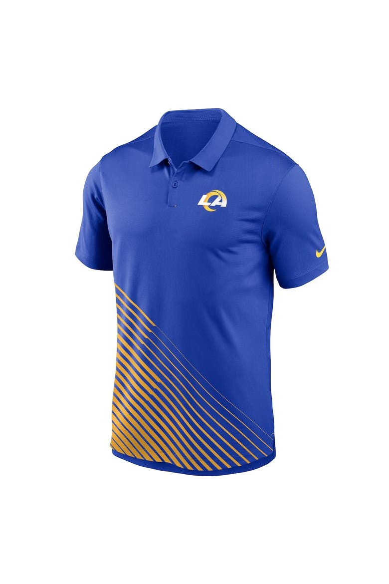 Men's Nike  Royal Los Angeles Rams Vapor Performance Polo, Alternate, color, Royal