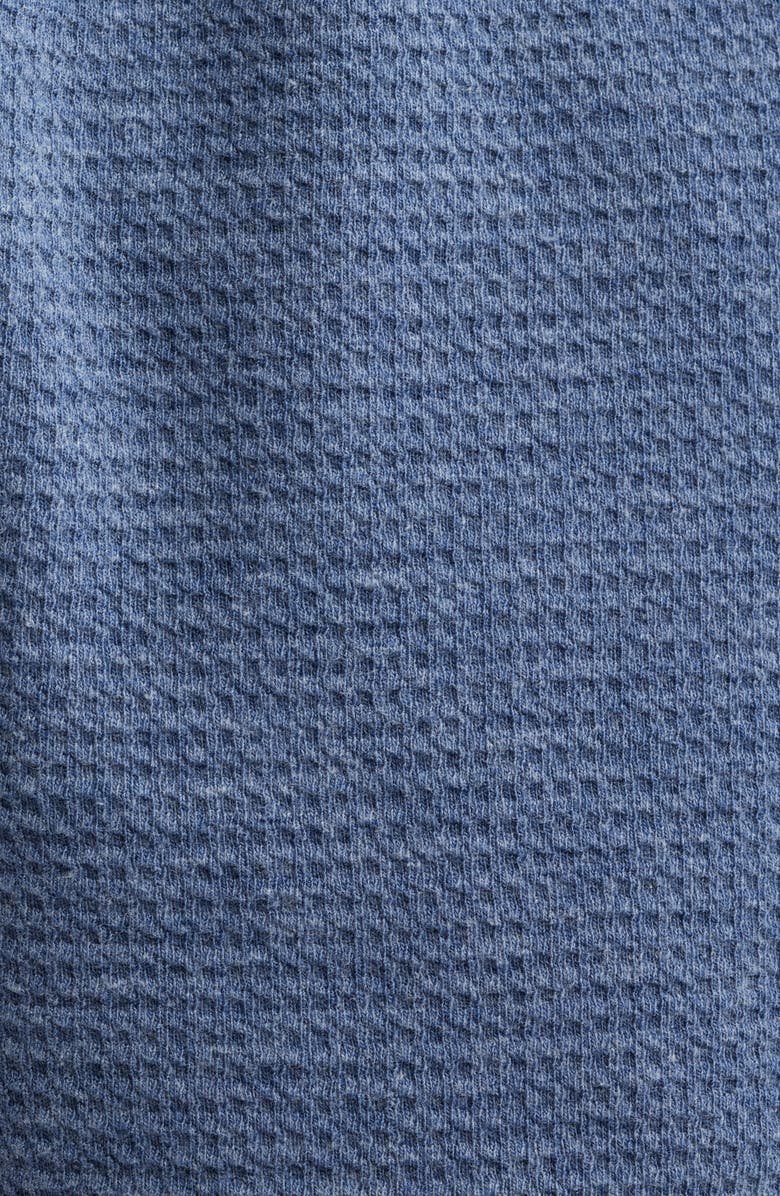 Majestic International Coastal Heather Lounge Shorts, Alternate, color, Heather Blue