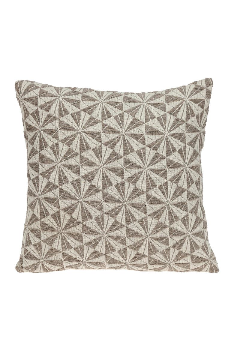 Dorri Transitional Beige Throw Pillow, Main, color, BEIGE