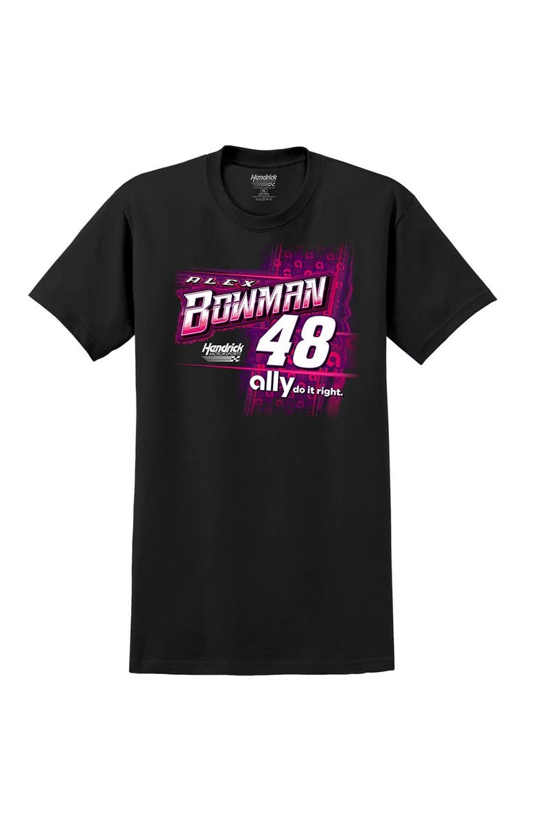HENDRICK MOTORSPORTS TEAM COLLECTION Men's Hendrick Motorsports Team Collection Black Alex Bowman Car T-Shirt, Alternate, color, Black