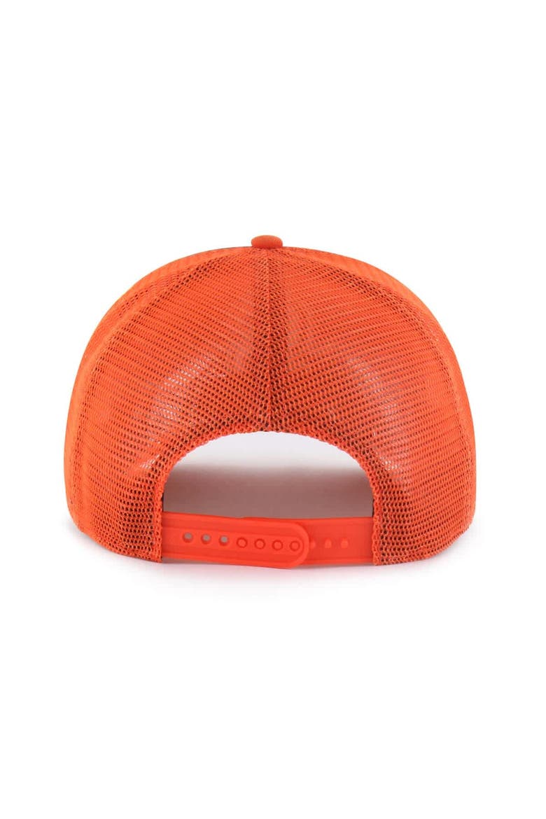 Youth '47 Navy/Orange Syracuse Orange Super Stripe Hitch Adjustable Trucker Hat, Alternate, color, Navy